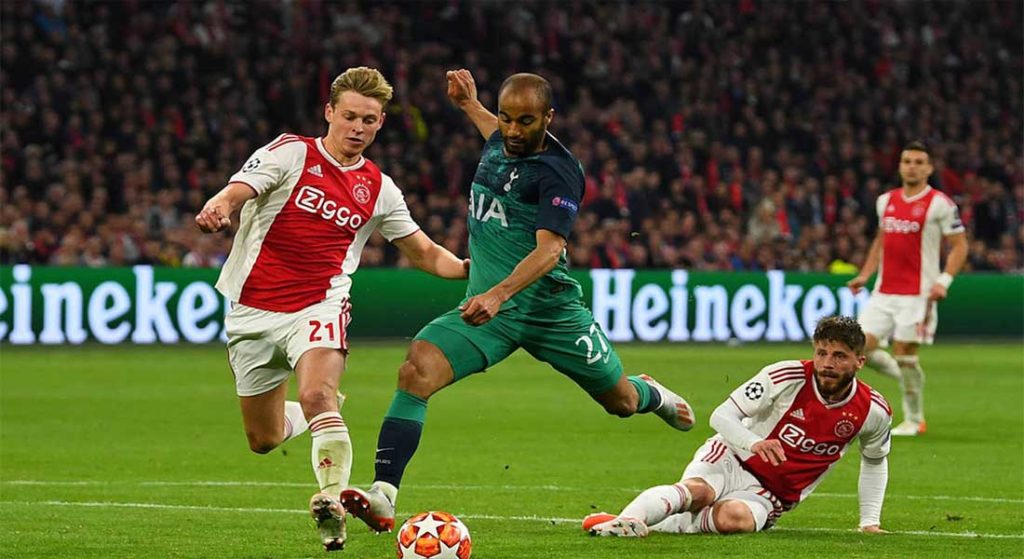 Ligue des champions : Ajax 2 - Tottenham 3