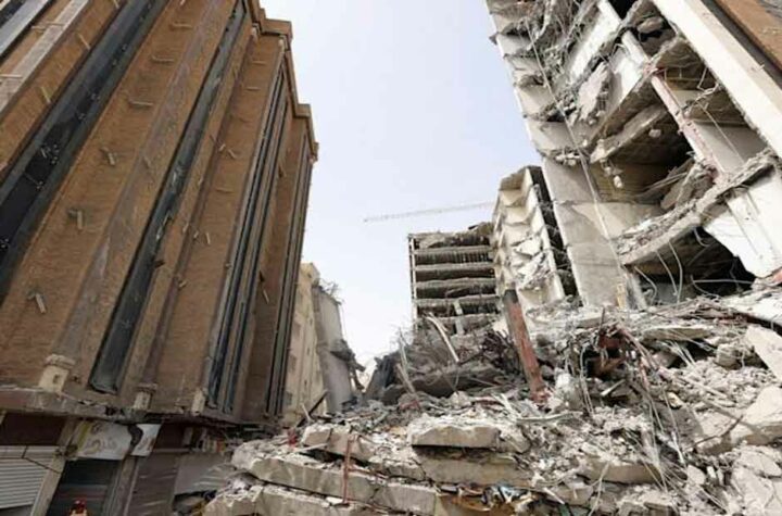 Effondrement immeuble Iran