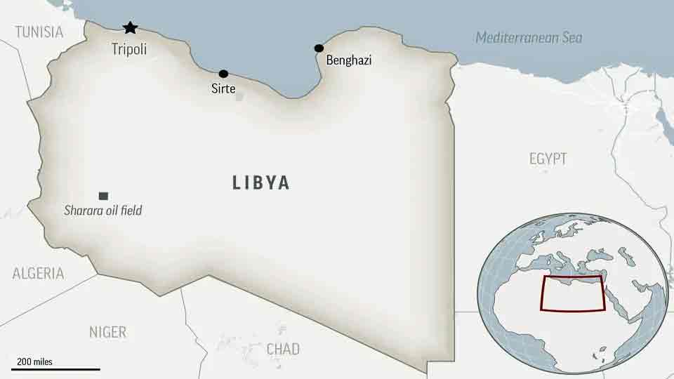 CARTE LIBYE