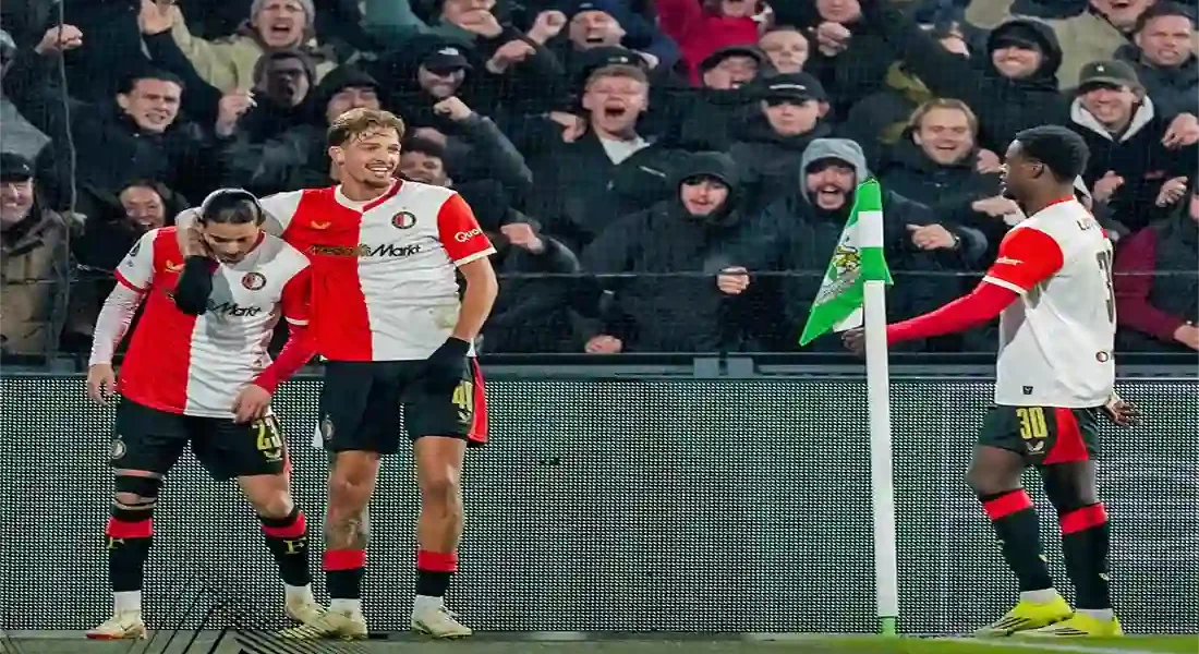 Eredivisie -Feyenoord : Anis Hadj Moussa Buteur et passeur décisif – Vidéo