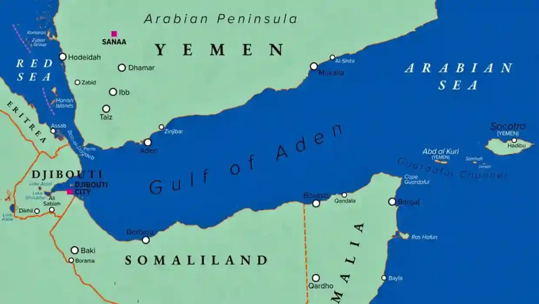 carte bab el mendeb