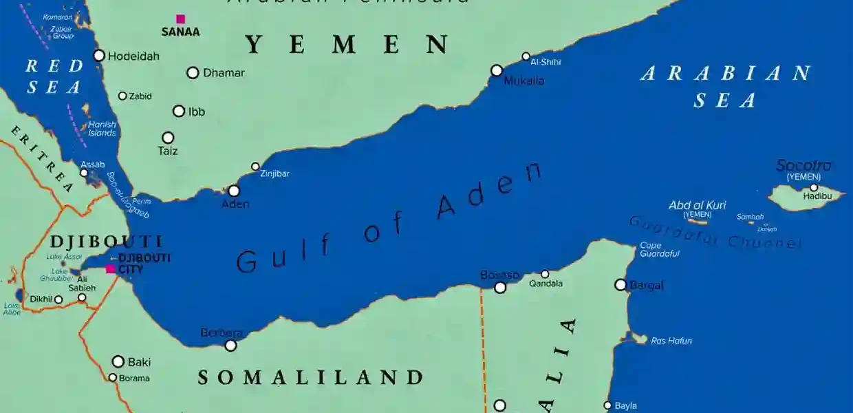 carte bab el mendeb