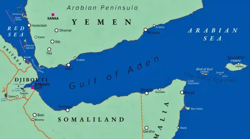 carte bab el mendeb